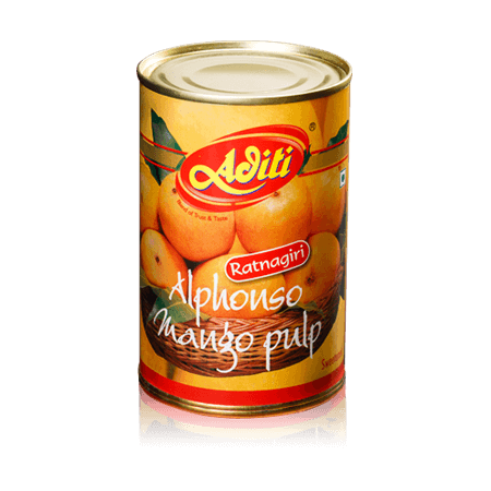 ADITI ALPHONSO MANGO PULP, 860g