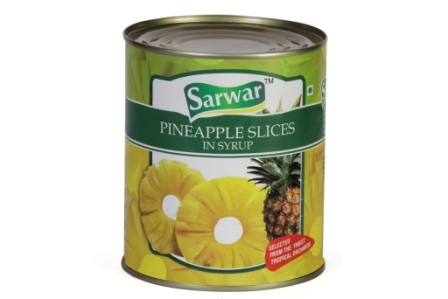 Sarwar- Pineapple Slice In Syrup, 850g