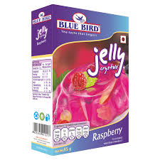 Blue Bird Jelly Crystals, 100g (Raspberry)
