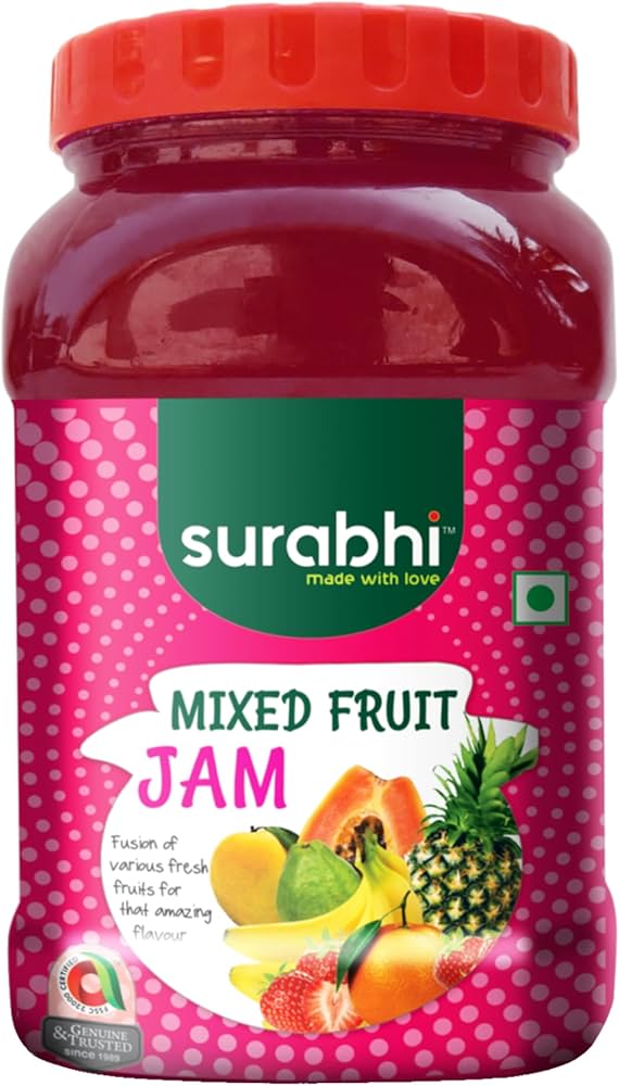 Surabhi - Mix Fruit Jam, 1 Kg 
