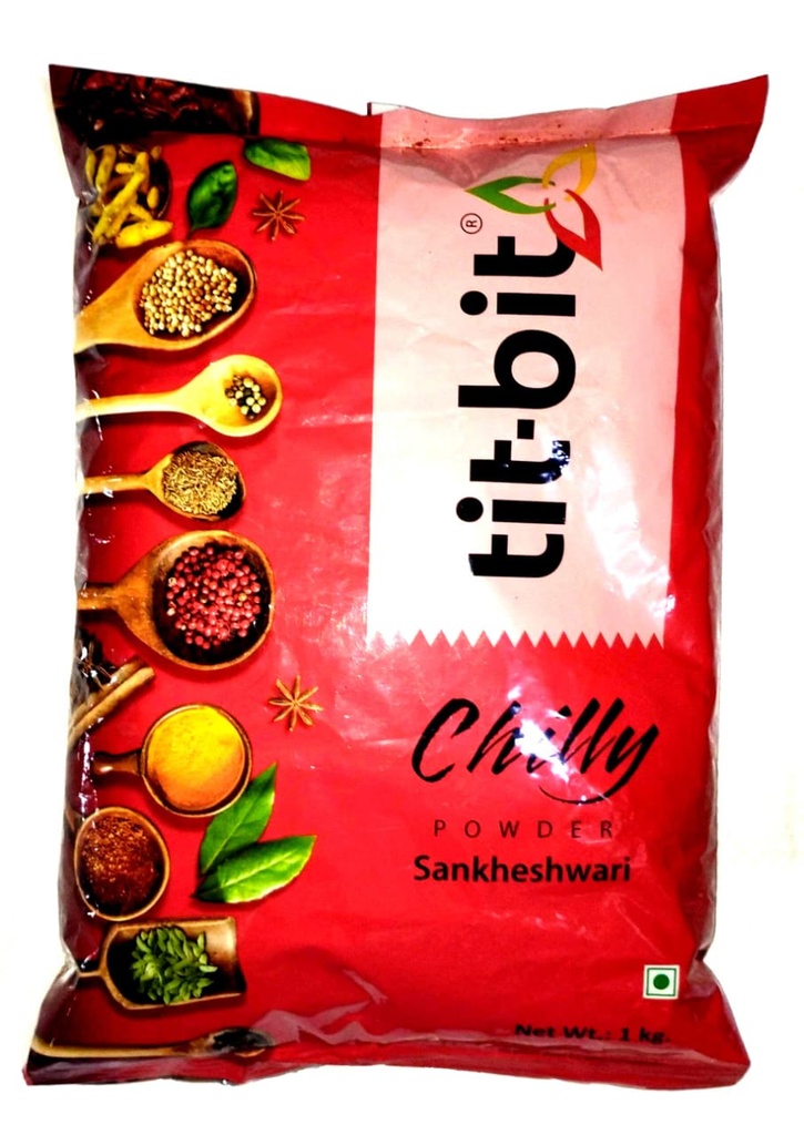 Tit Bit-Chilly Powder (Sankheshwari), 1 Kg