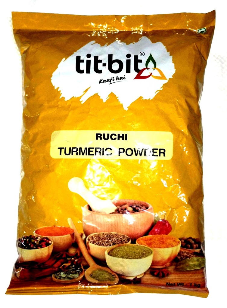 Tit Bit -Ruchi Turmeric Powder, 1 Kg