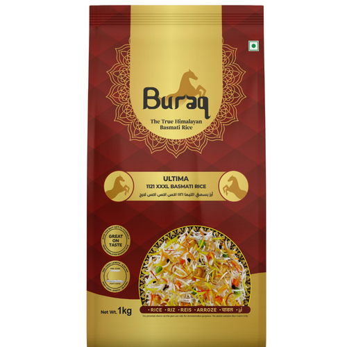 BURAAQ ULTIMA BASMATI RICE, 30 KG (XXXL)