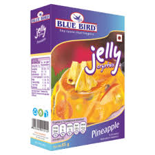 Blue Bird Jelly Crystals, 100g (Pineapple)
