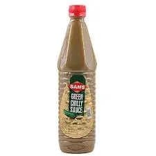 Sams Green Chilli Sauce, 700 g