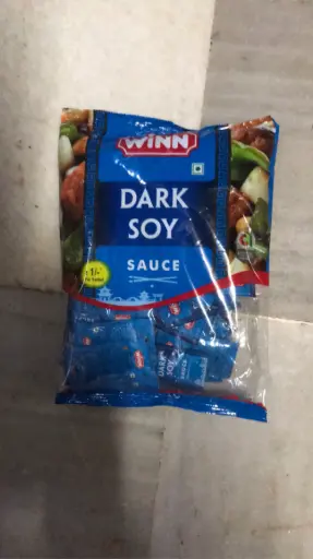 Winn - Dark Soya Sauce, 8 g Sachet (Pack of 100)