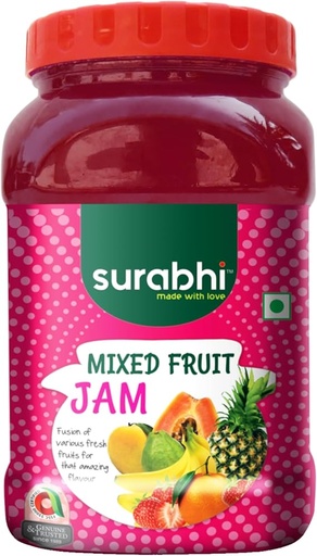 Surabhi - Mix Fruit Jam, 1 Kg 