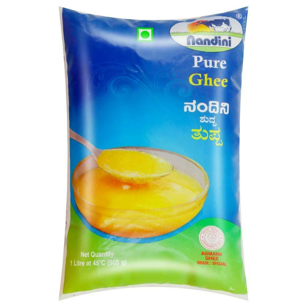 Nandini Ghee, 12 ltr (1Ltr*12)
